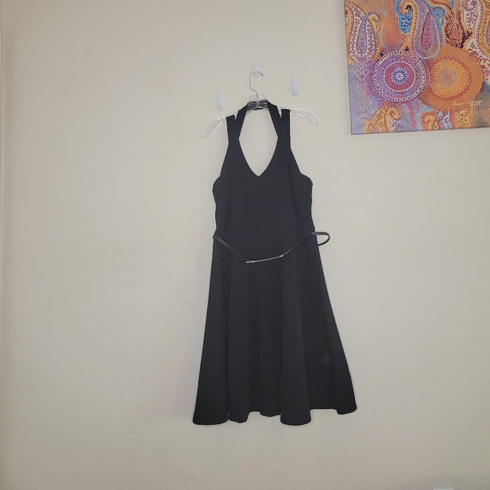 Black Halter Dress City Chic Brand Size XL